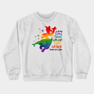 A Dream Come True (Black) Crewneck Sweatshirt